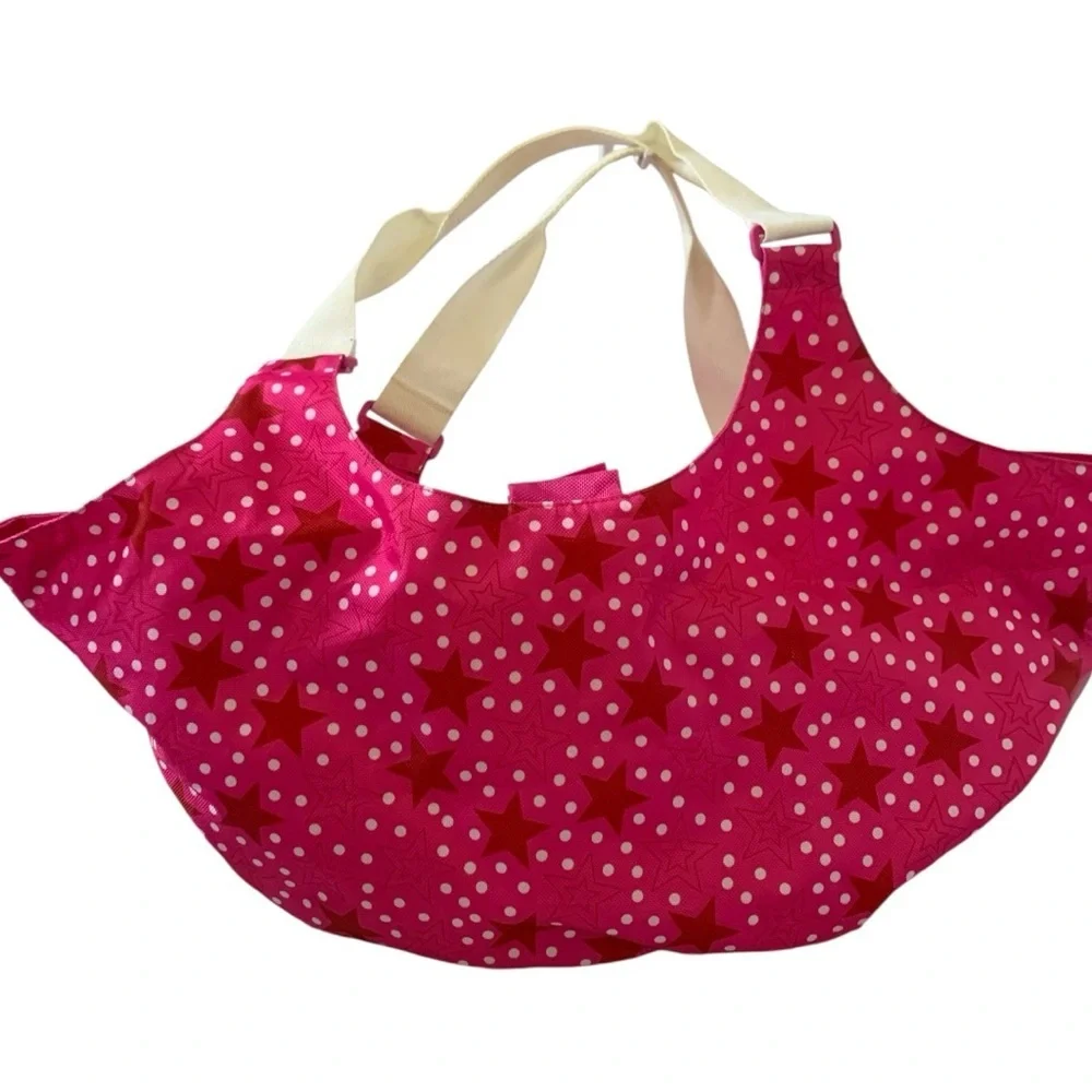 American Girl Pink Star Two Doll Tote Bag Carrier